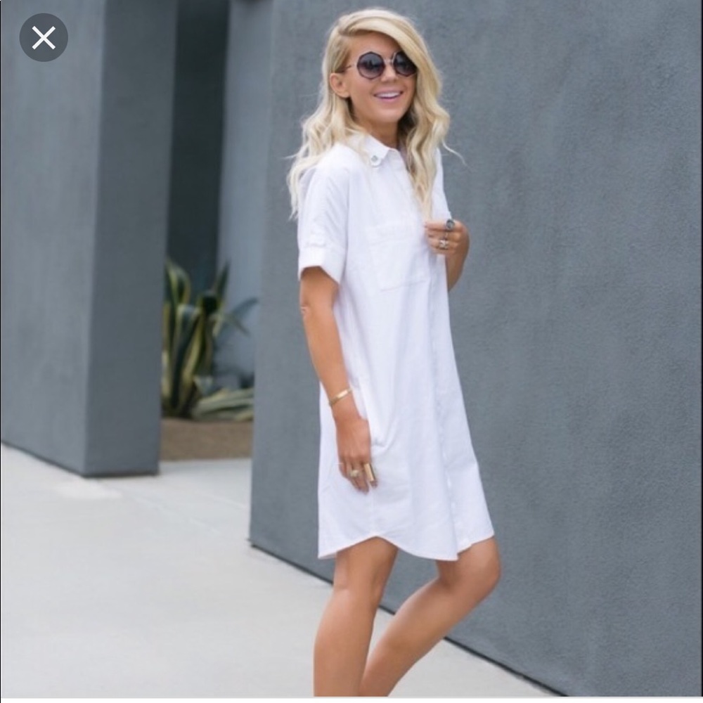 Madewell Courier White Dress